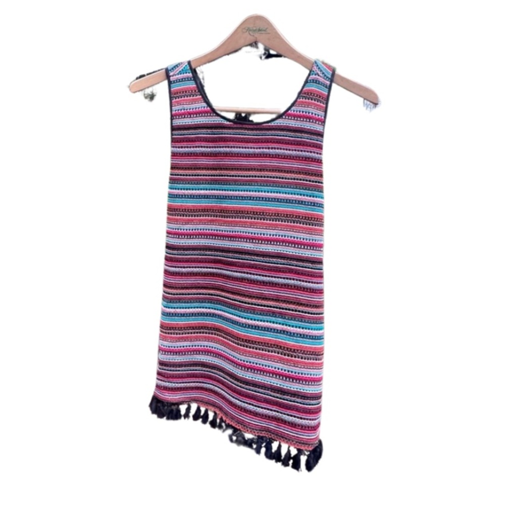 LAUNDRY by Shelli Segal  luxury crochet tank
